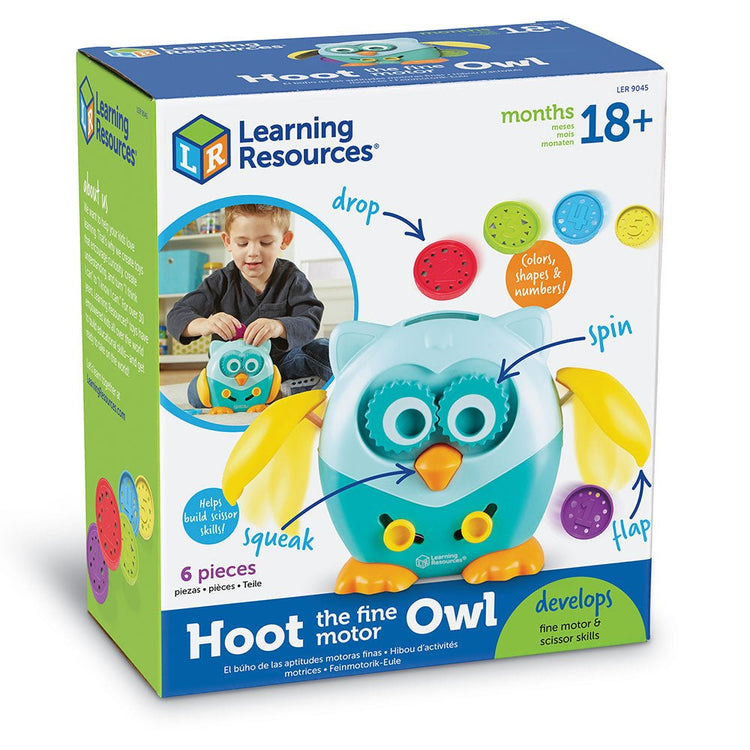 HOOT THE FINE MOTOR OWL by LEARNING RESOURCES - The Playful Collective