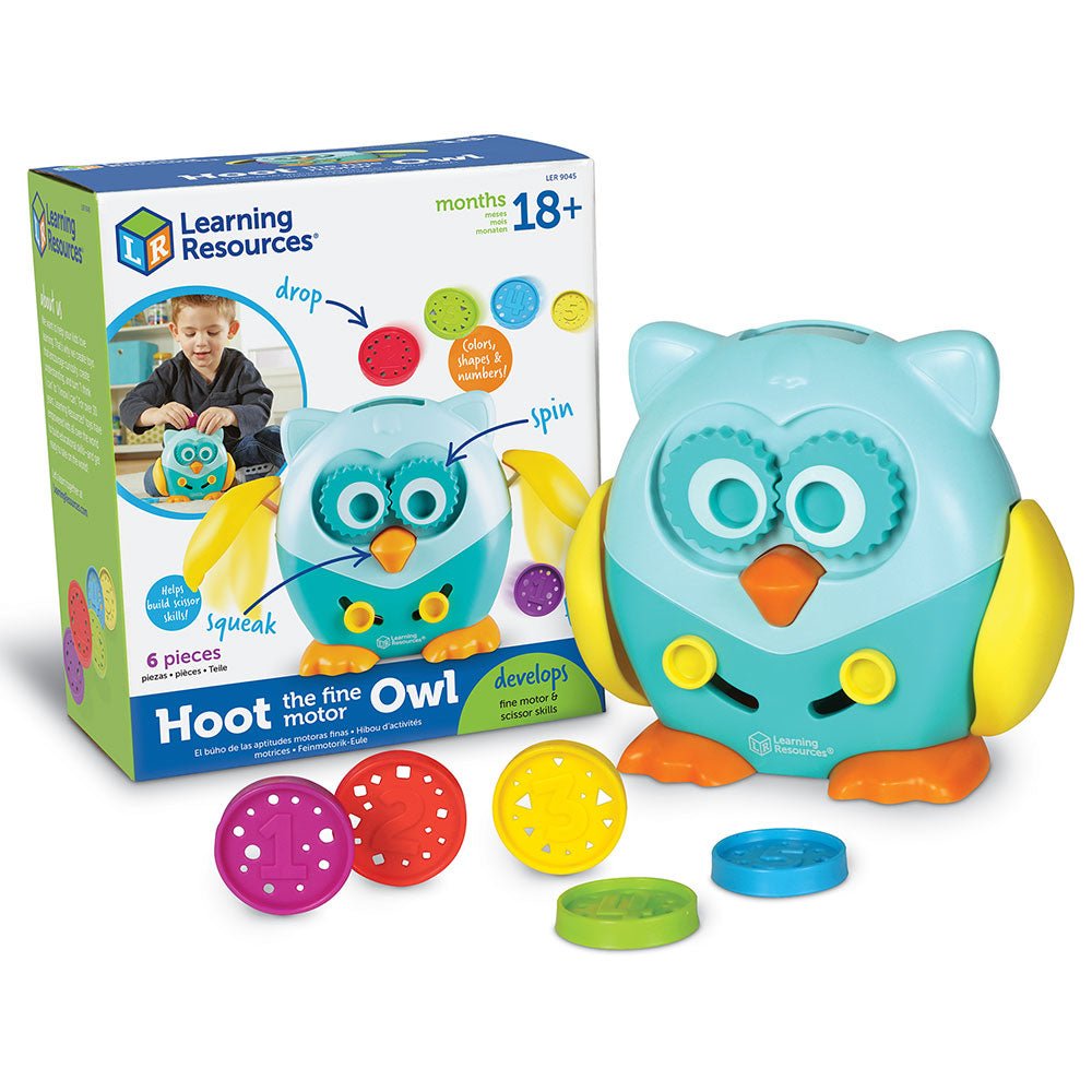 HOOT THE FINE MOTOR OWL by LEARNING RESOURCES - The Playful Collective