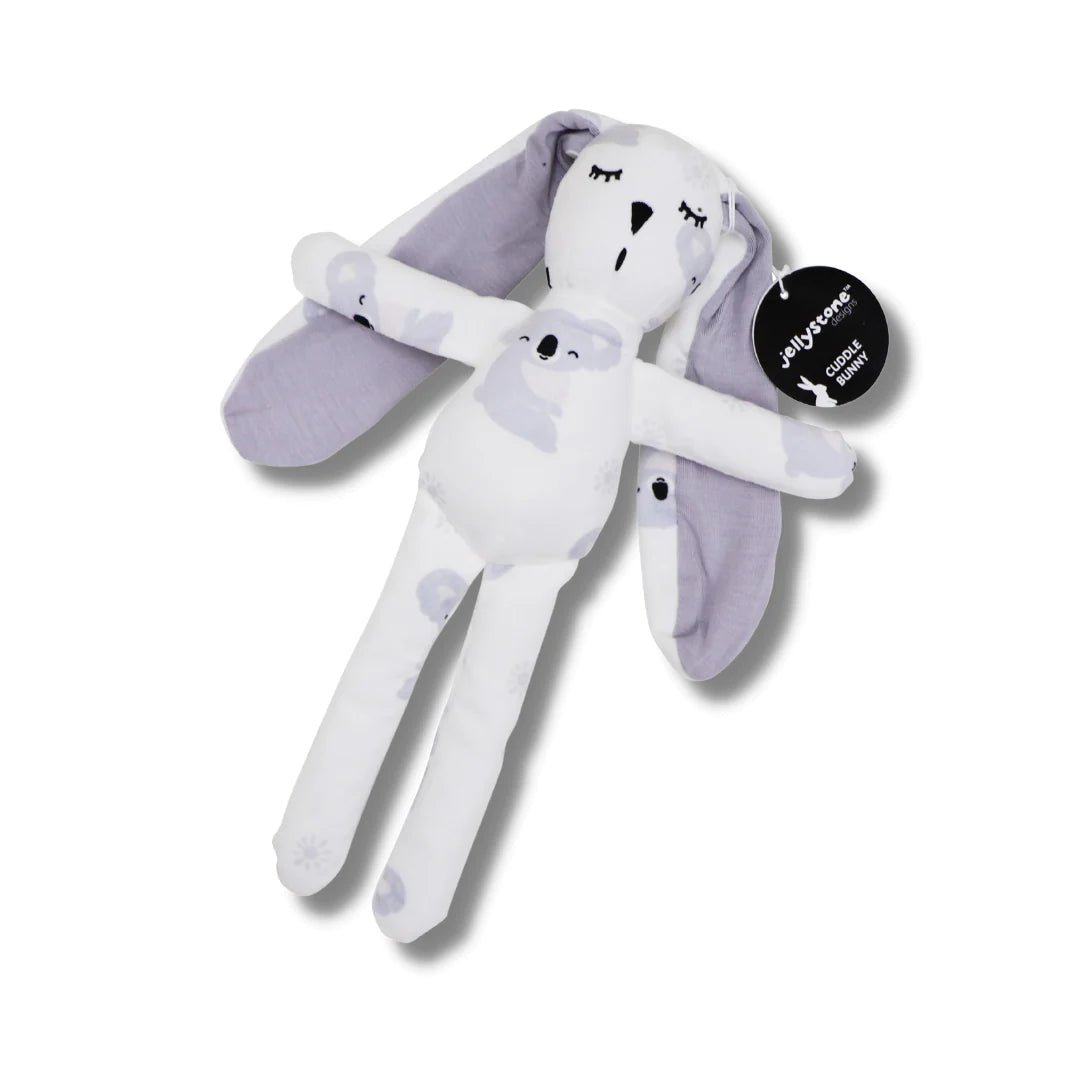 JELLYSTONE DESIGNS | CUDDLE BUNNY Smiling Koala (Grey) by JELLYSTONE DESIGNS - The Playful Collective