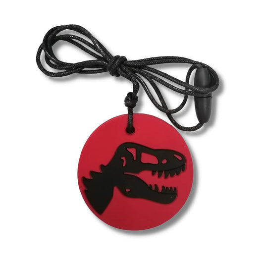 JELLYSTONE DESIGNS | DINO PENDANT Red by JELLYSTONE DESIGNS - The Playful Collective