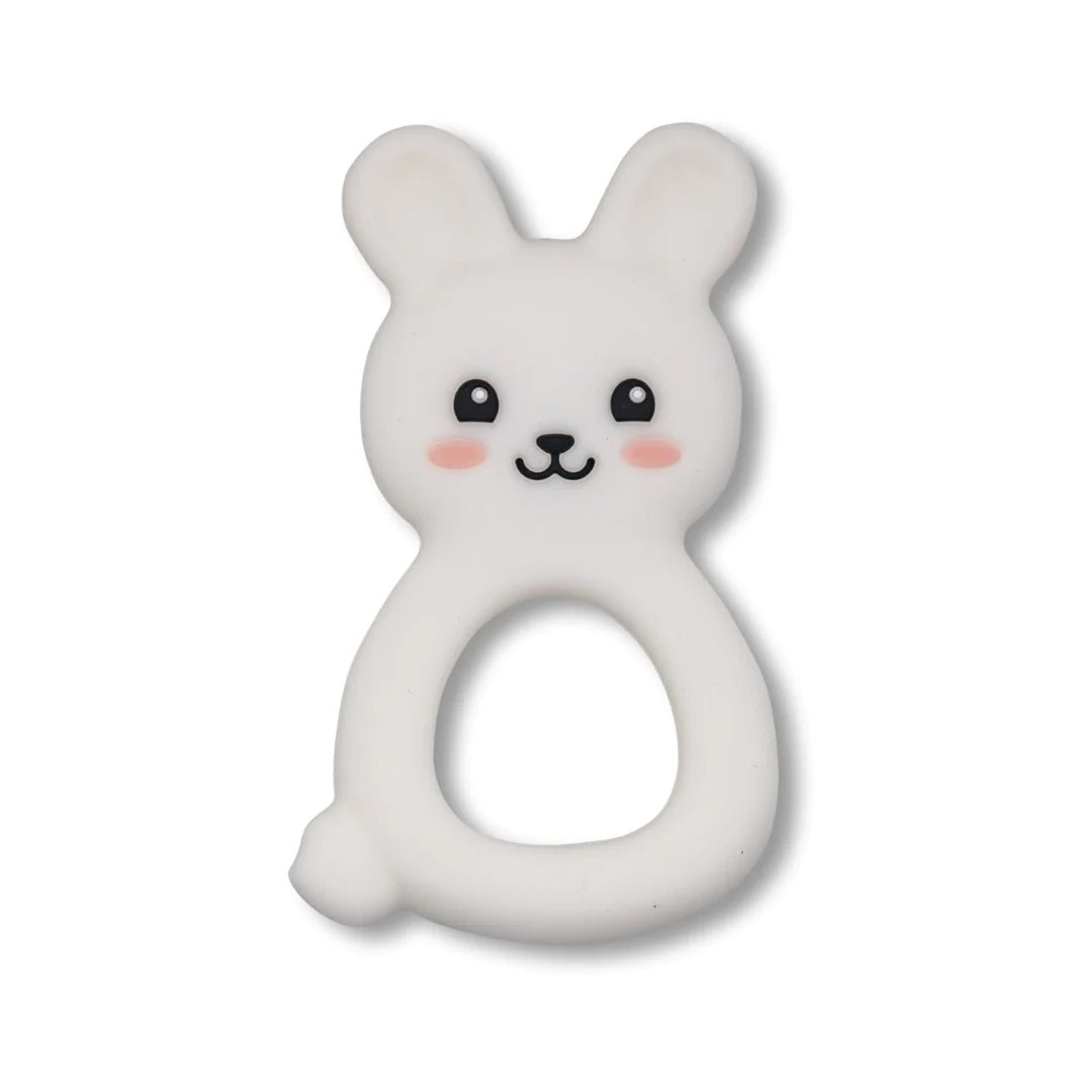 JELLYSTONE DESIGNS | JELLIES BUNNY TEETHER White by JELLYSTONE DESIGNS - The Playful Collective