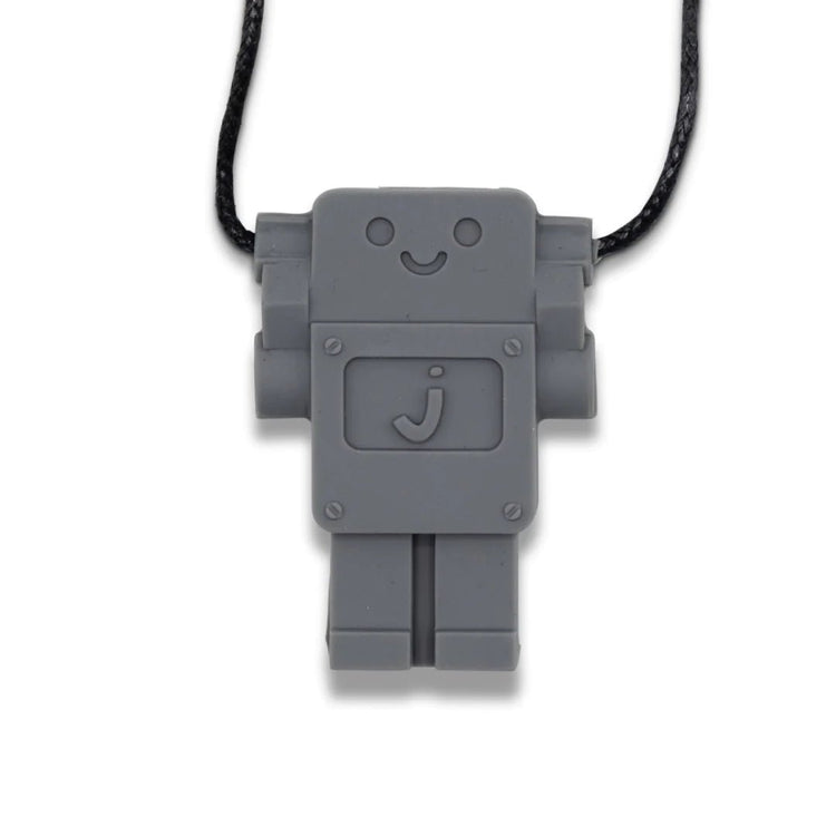 JELLYSTONE DESIGNS | ROBOT PENDANT Steel Grey by JELLYSTONE DESIGNS - The Playful Collective