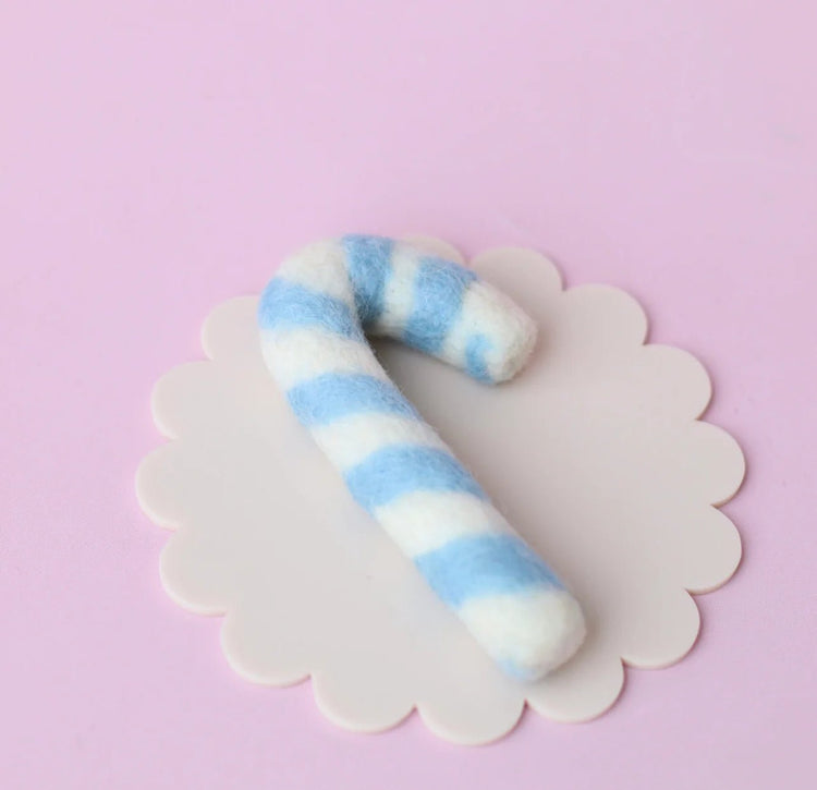 JUNI MOON | CHRISTMAS CANDY CANES Dusty Blue by JUNI MOON - The Playful Collective