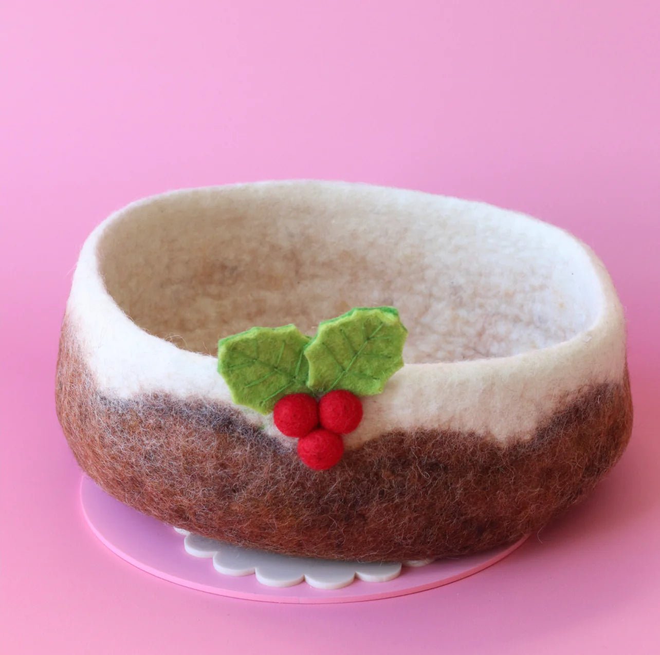 JUNI MOON | CHRISTMAS PLUM PUDDING STORAGE BASKET by JUNI MOON - The Playful Collective