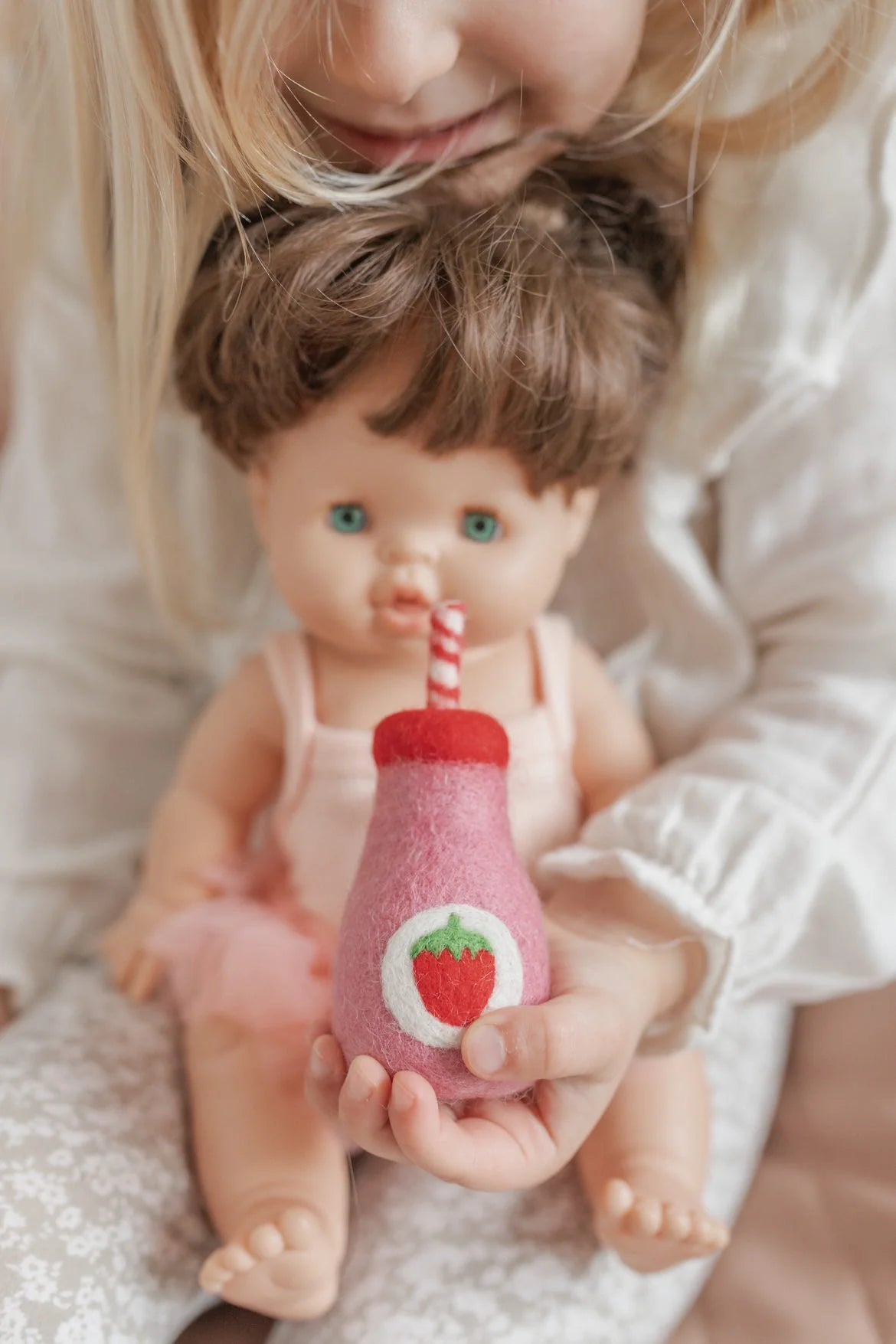 JUNI MOON | DOLLY DRINKS Mini Milk Bottle by JUNI MOON - The Playful Collective