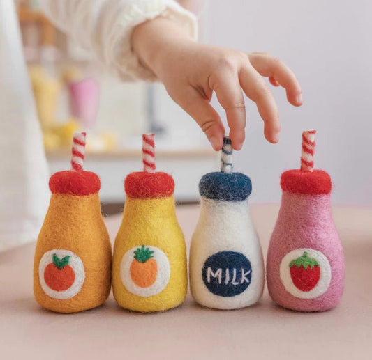 JUNI MOON | DOLLY DRINKS Mini Milk Bottle by JUNI MOON - The Playful Collective
