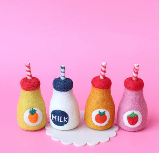 JUNI MOON | DOLLY DRINKS Mini Milk Bottle by JUNI MOON - The Playful Collective