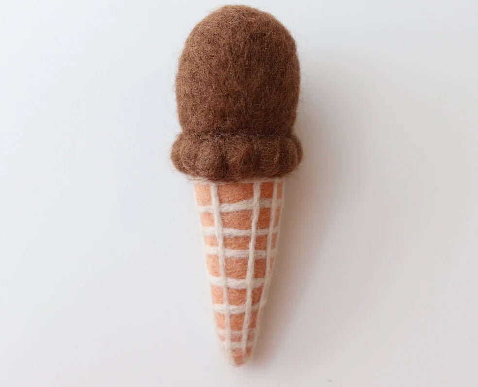JUNI MOON | FELT ICE CREAMS Chocolate by JUNI MOON - The Playful Collective