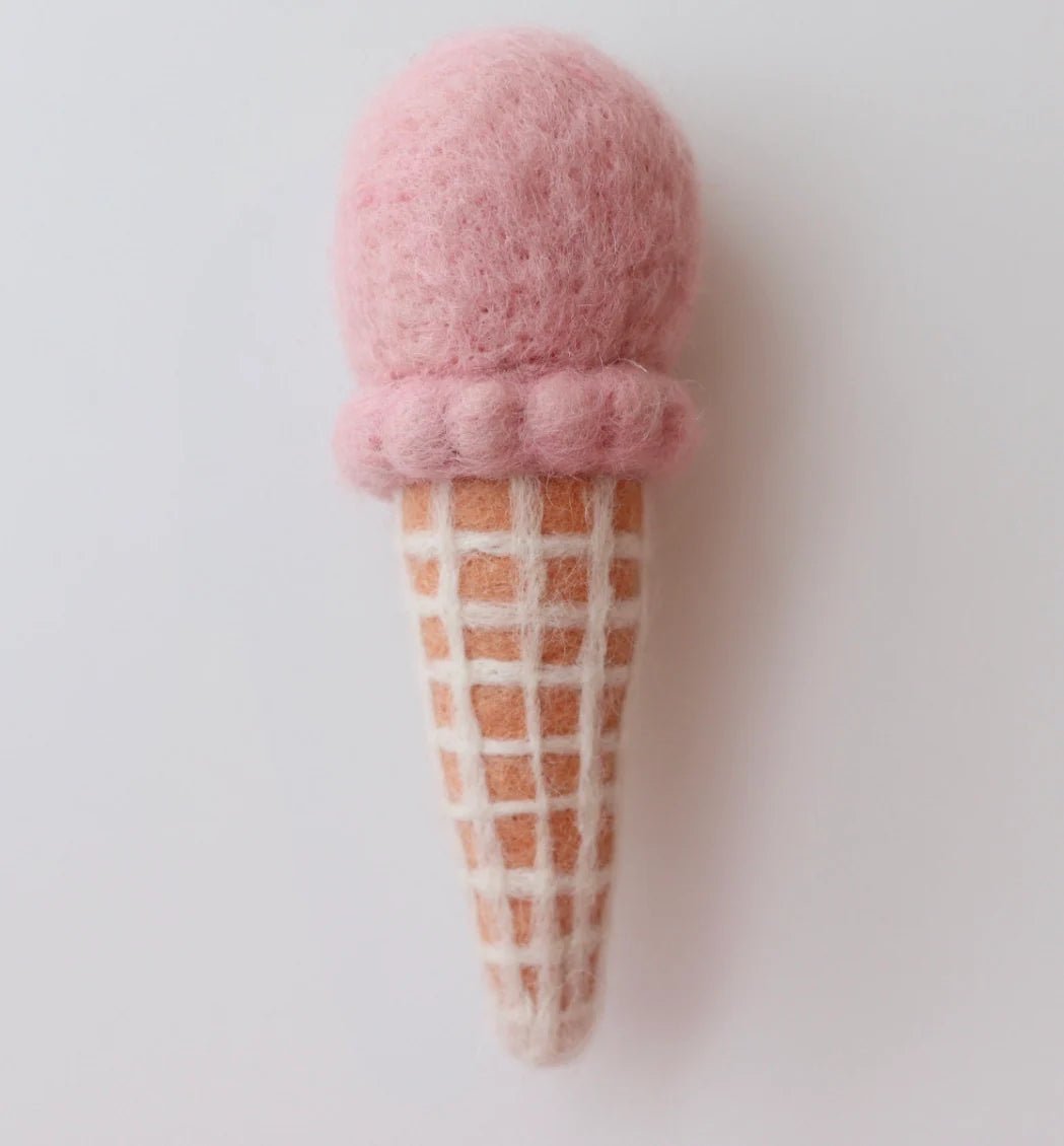 JUNI MOON | FELT ICE CREAMS Strawberry by JUNI MOON - The Playful Collective