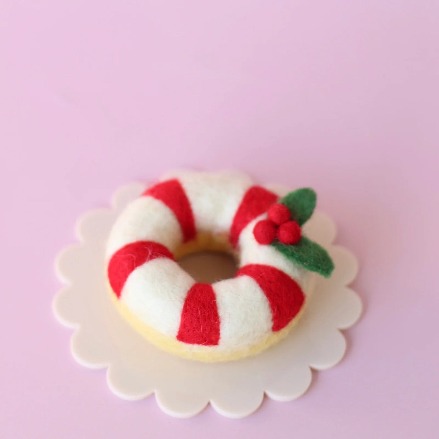 JUNI MOON | FESTIVE DONUT (MULTIPLE OPTIONS) Candy Cane Style 1 by JUNI MOON - The Playful Collective