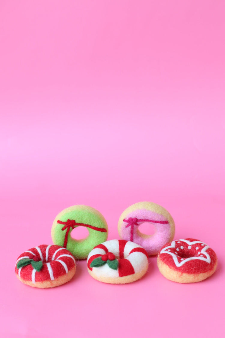 JUNI MOON | FESTIVE DONUT (MULTIPLE OPTIONS) Rainbow Sprinkles with hat by JUNI MOON - The Playful Collective