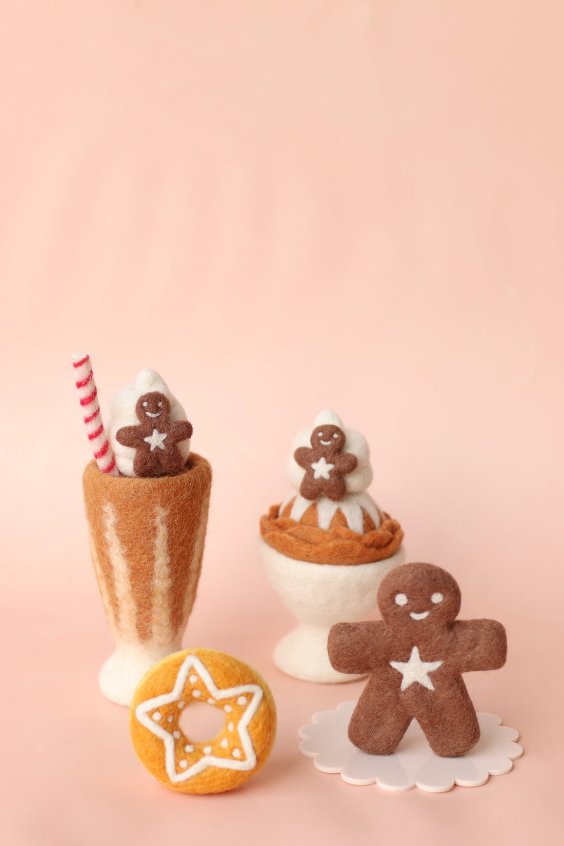 Felt Gingerbread Sundae by Juni Moon | The Playful Collective