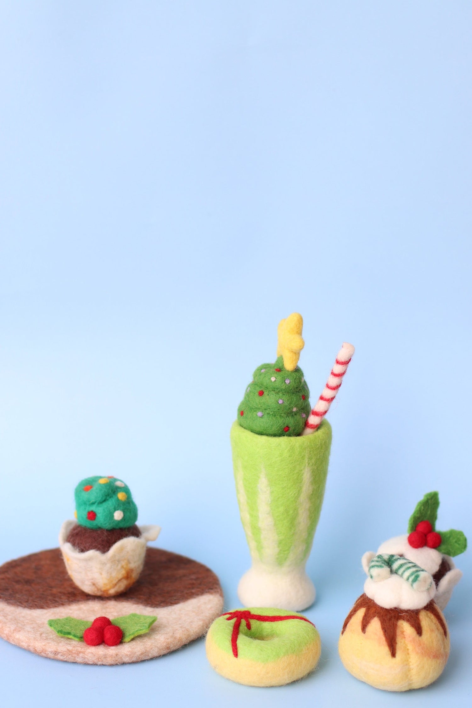 JUNI MOON | MERRY CHRISTMAS MUFFINS (MULTIPLE OPTIONS) Pink Mint Lolly by JUNI MOON - The Playful Collective
