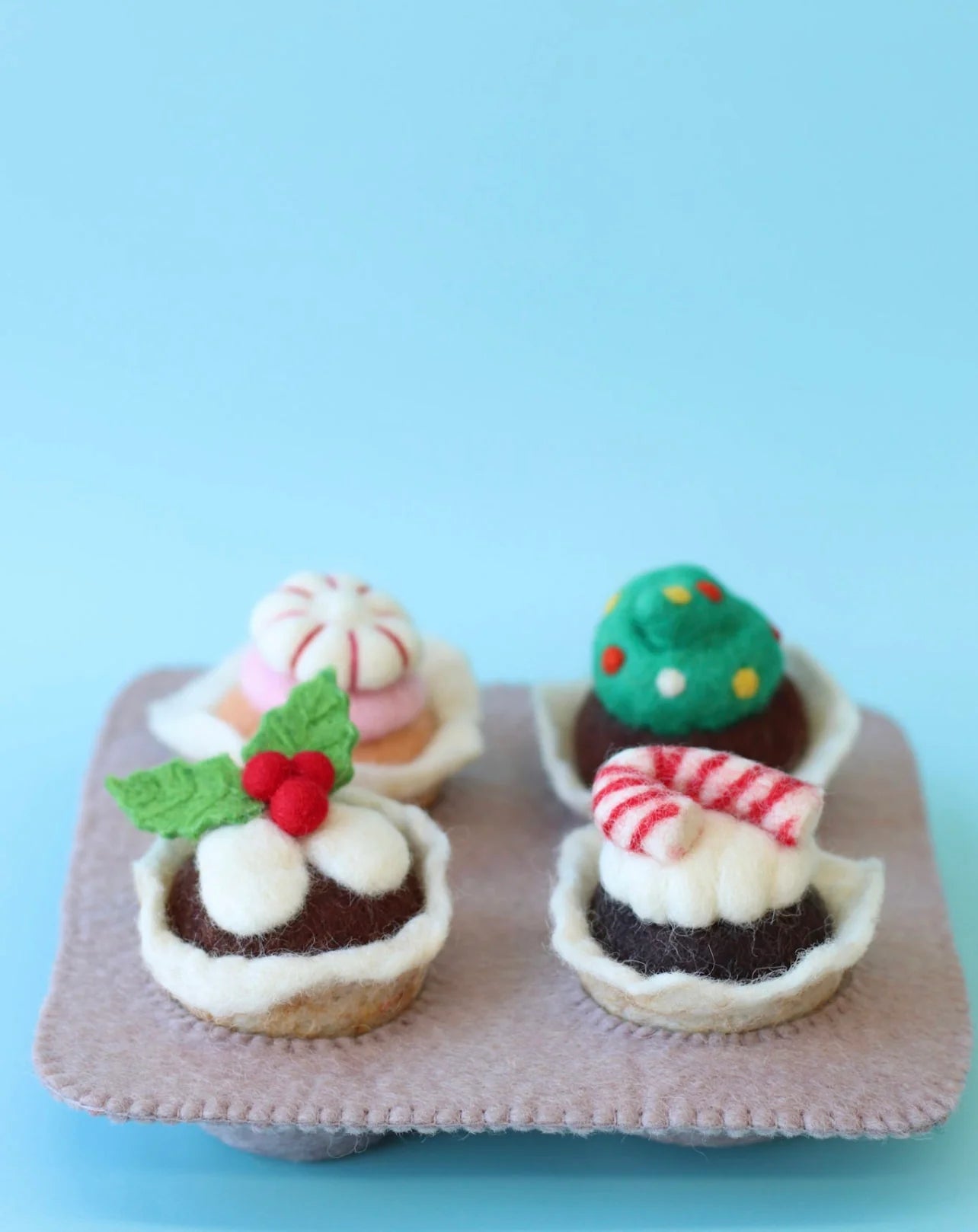 JUNI MOON | MERRY CHRISTMAS MUFFINS (MULTIPLE OPTIONS) Santa Hat by JUNI MOON - The Playful Collective