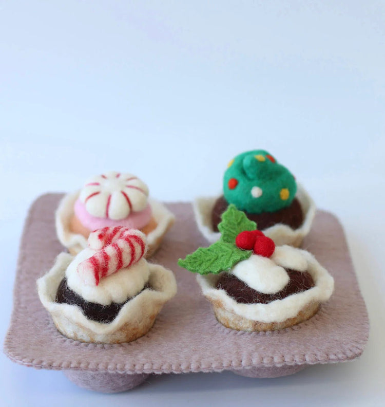JUNI MOON | MERRY CHRISTMAS MUFFINS (MULTIPLE OPTIONS) Santa Hat by JUNI MOON - The Playful Collective