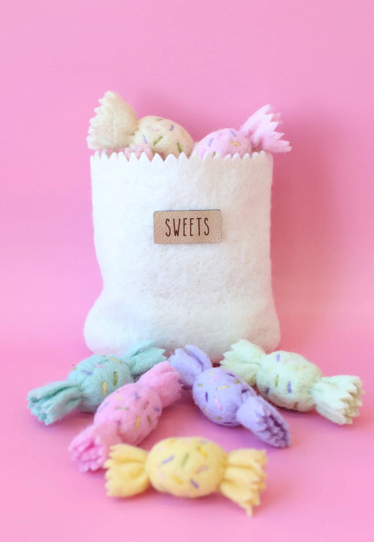 JUNI MOON | RAINBOW SWEETS IN A BAG (9 PIECE SET) Gold by JUNI MOON - The Playful Collective