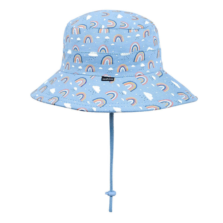 KIDS CLASSIC BUCKET SUN HAT - RAINBOW 2-3 years / 52cm / L by BEDHEAD HATS - The Playful Collective