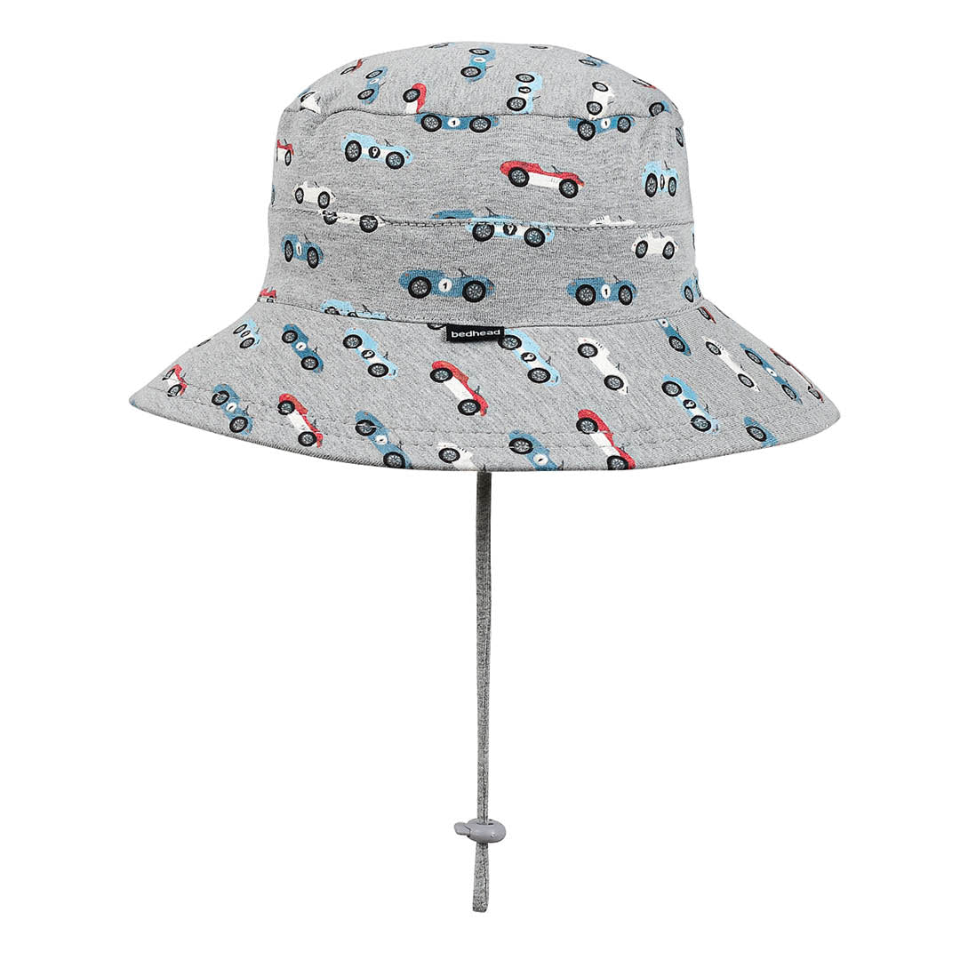 KIDS CLASSIC BUCKET SUN HAT - ROADSTER 2-3 years / 52cm / L by BEDHEAD HATS - The Playful Collective