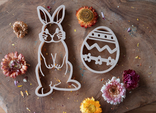 KINFOLK PANTRY | EASTER BUNNY & EGG ECO CUTTER SET by KINFOLK PANTRY - The Playful Collective