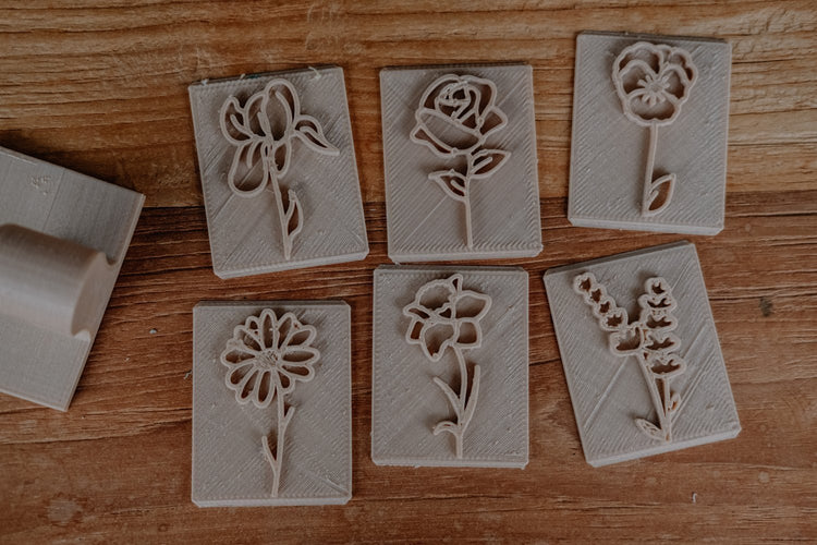 KINFOLK PANTRY | FLOWER ECO STAMP SET by KINFOLK PANTRY - The Playful Collective