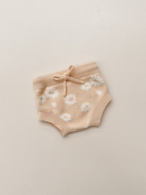 KNITTED BLOOMERS - POSY 0-3M by ZIGGY LOU - The Playful Collective