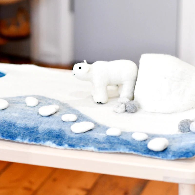 LARGE ARCTIC PLAY MAT PLAYSCAPE by TARA TREASURES - The Playful Collective