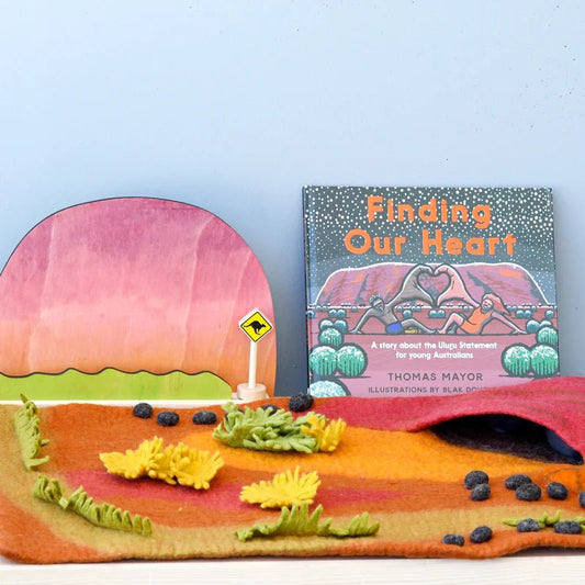 LARGE AUSTRALIAN OUTBACK PLAY MAT PLAYSCAPE by TARA TREASURES - The Playful Collective