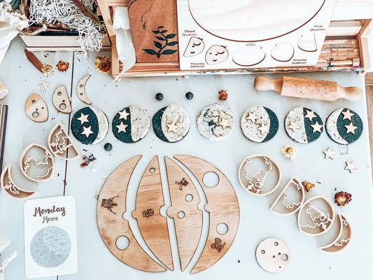 LARGE MOON PHASES ECO CUTTER SET by KINFOLK PANTRY - The Playful Collective