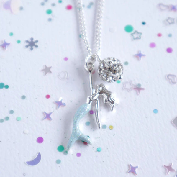 Blue Mermaid Necklace by Lauren Hinkley Australia The Playful