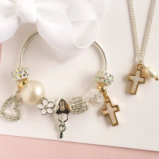 LAUREN HINKLEY | CROSS CHARM BRACELET by LAUREN HINKLEY AUSTRALIA - The Playful Collective