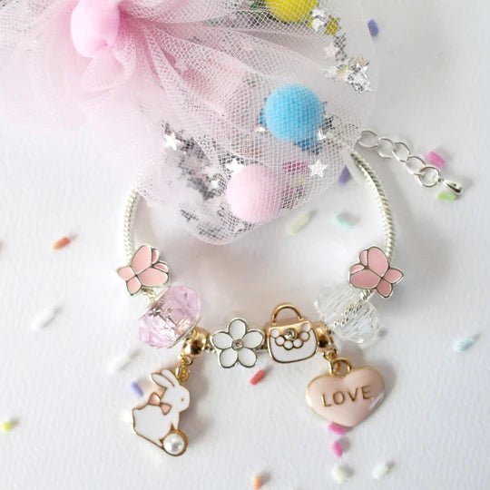 LAUREN HINKLEY | FLORAL DREAMS BUNNY CHARM BRACELET by LAUREN HINKLEY AUSTRALIA - The Playful Collective