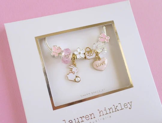 LAUREN HINKLEY | FLORAL DREAMS BUNNY CHARM BRACELET by LAUREN HINKLEY AUSTRALIA - The Playful Collective