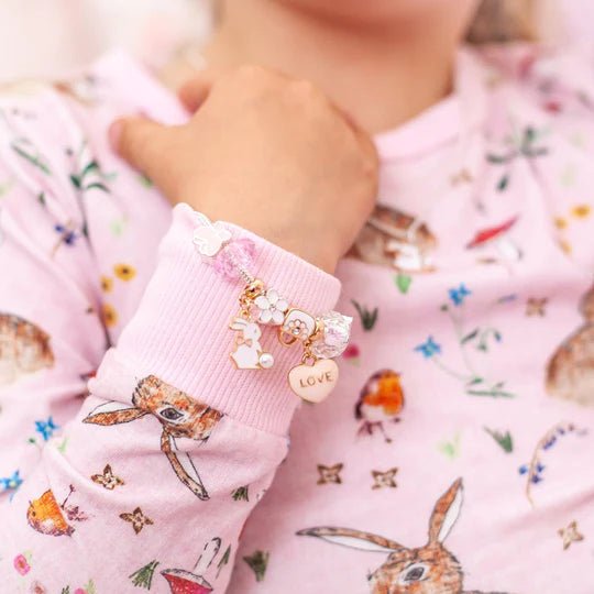 LAUREN HINKLEY | FLORAL DREAMS BUNNY CHARM BRACELET by LAUREN HINKLEY AUSTRALIA - The Playful Collective