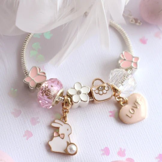 LAUREN HINKLEY | FLORAL DREAMS BUNNY CHARM BRACELET by LAUREN HINKLEY AUSTRALIA - The Playful Collective