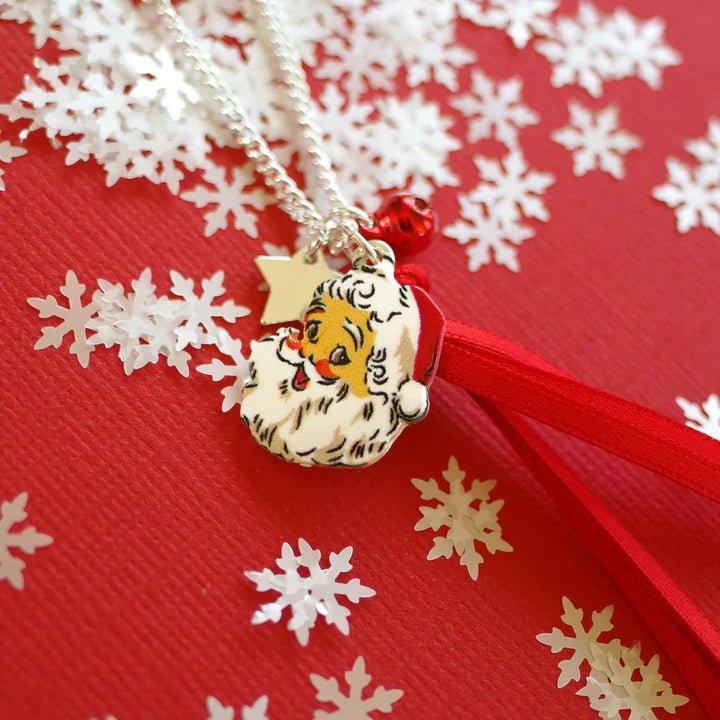 LAUREN HINKLEY | HOLLY JOLLY SANTA NECKLACE *PRE-ORDER* by LAUREN HINKLEY AUSTRALIA - The Playful Collective