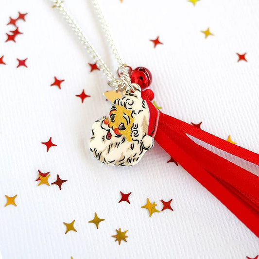 LAUREN HINKLEY | HOLLY JOLLY SANTA NECKLACE *PRE-ORDER* by LAUREN HINKLEY AUSTRALIA - The Playful Collective