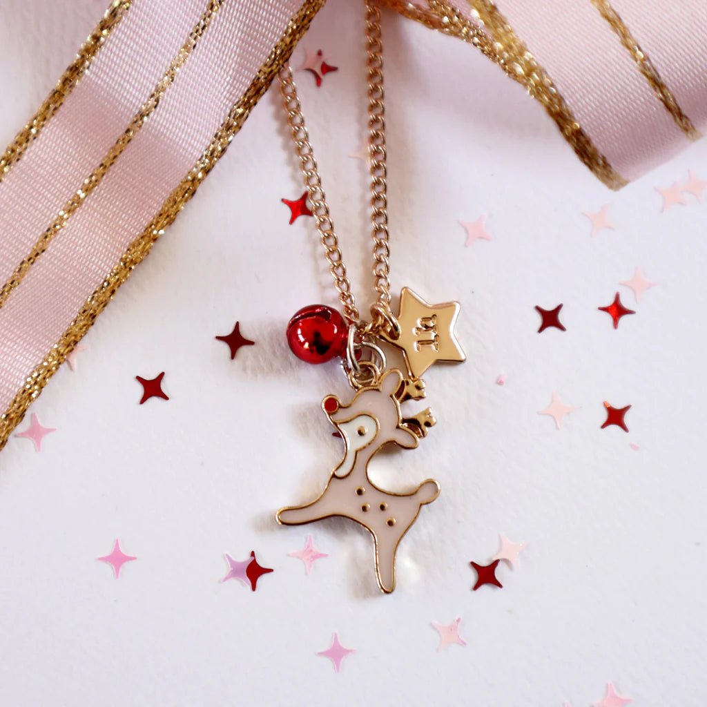 LAUREN HINKLEY | JINGLE BELL REINDEER NECKLACE *PRE-ORDER* by LAUREN HINKLEY AUSTRALIA - The Playful Collective