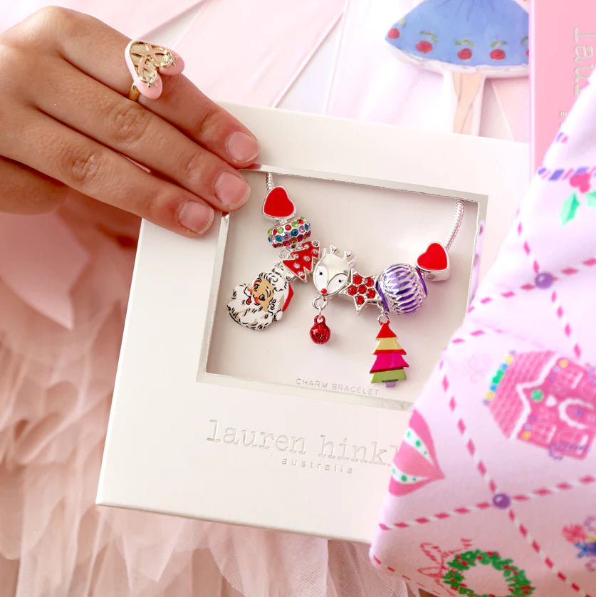 LAUREN HINKLEY | MERRY LITTLE CHRISTMAS CHARM BRACELET *PRE-ORDER* by LAUREN HINKLEY AUSTRALIA - The Playful Collective