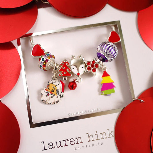 LAUREN HINKLEY | MERRY LITTLE CHRISTMAS CHARM BRACELET *PRE-ORDER* by LAUREN HINKLEY AUSTRALIA - The Playful Collective