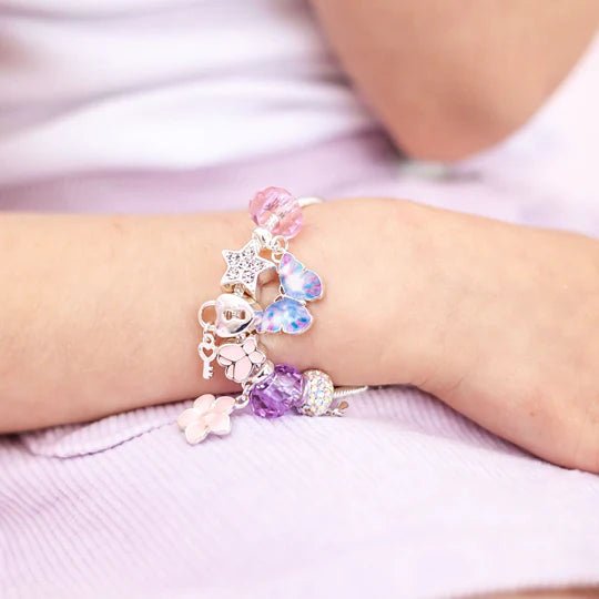 LAUREN HINKLEY | PURPLE BUTTERFLY MAGIC CHARM BRACELET by LAUREN HINKLEY AUSTRALIA - The Playful Collective