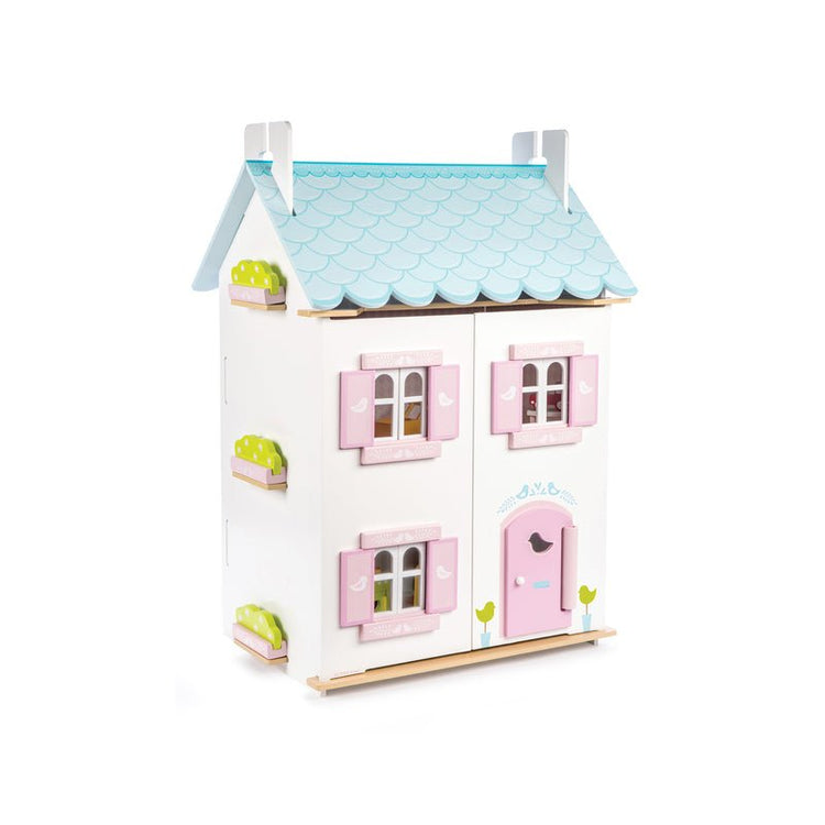 LE TOY VAN | DAISYLANE BLUE BIRD COTTAGE WITH FURNITURE by LE TOY VAN - The Playful Collective