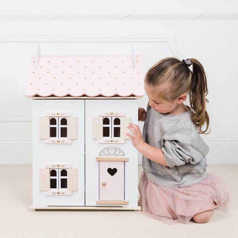 LE TOY VAN | DAISYLANE ROSE HEART DOLL HOUSE *PRE-ORDER* by LE TOY VAN - The Playful Collective