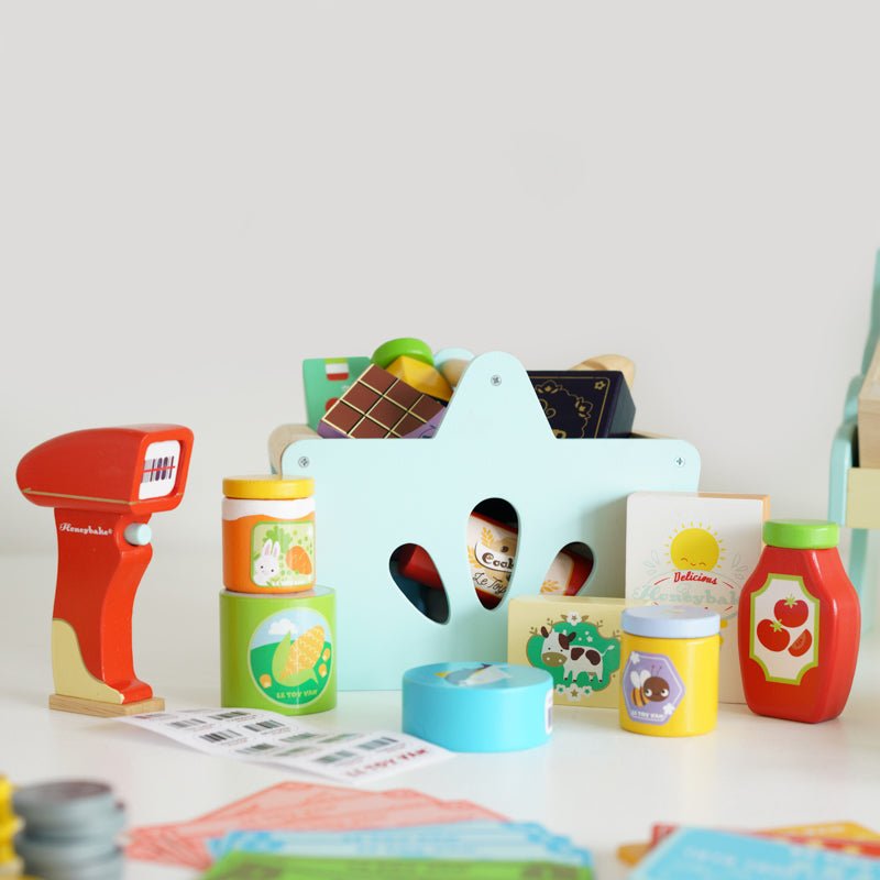 LE TOY VAN | HONEYBAKE GROCERIES & SCANNER by LE TOY VAN - The Playful Collective