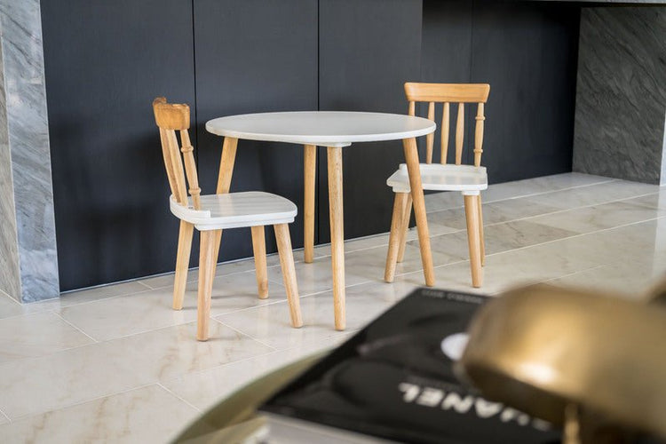 LE TOY VAN | HONEYBAKE SPINDLE TABLE & 2 CHAIRS by LE TOY VAN - The Playful Collective