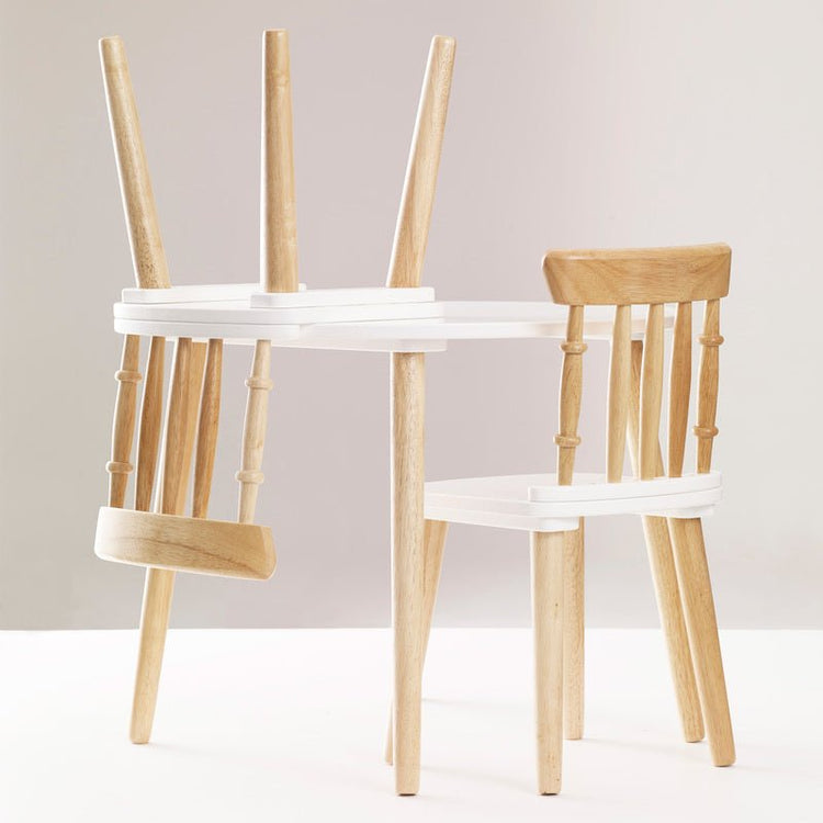 LE TOY VAN | HONEYBAKE SPINDLE TABLE & 2 CHAIRS by LE TOY VAN - The Playful Collective