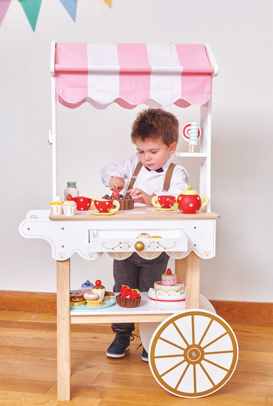 LE TOY VAN | HONEYBAKE TEA TIME TROLLEY by LE TOY VAN - The Playful Collective