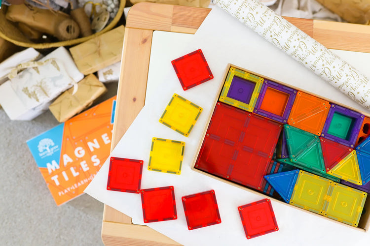 LEARN & GROW MAGNETIC TILES - 110 PIECE SET (NEW DESIGN) by LEARN & GROW TOYS - The Playful Collective