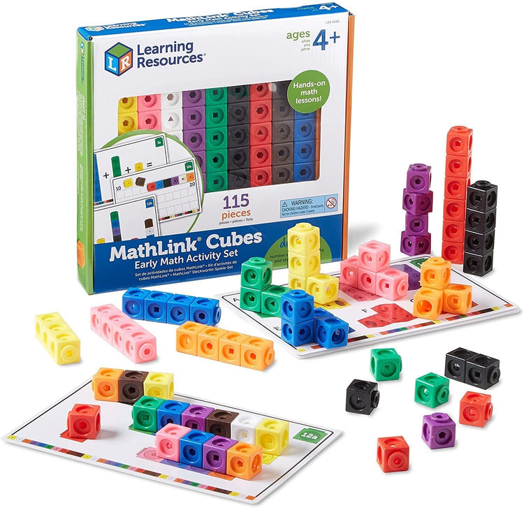 LEARNING RESOURCES | MATHLINK CUBES EARLY MATH ACTIVITY SET by LEARNING RESOURCES - The Playful Collective
