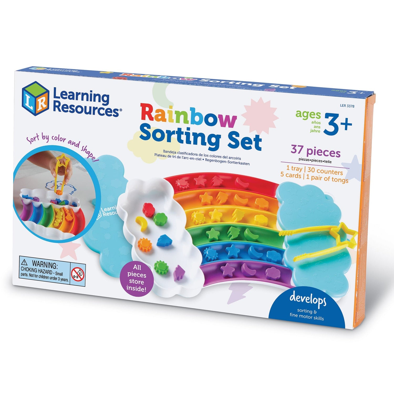LEARNING RESOURCES | RAINBOW SORTING SET by LEARNING RESOURCES - The Playful Collective