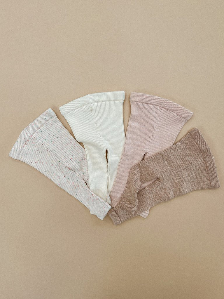 LEGGINGS - OATMEAL FLECK NB by ZIGGY LOU - The Playful Collective